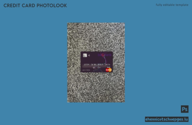 Belgische Beobank Mastercard Fotolook-Beispielvorschau